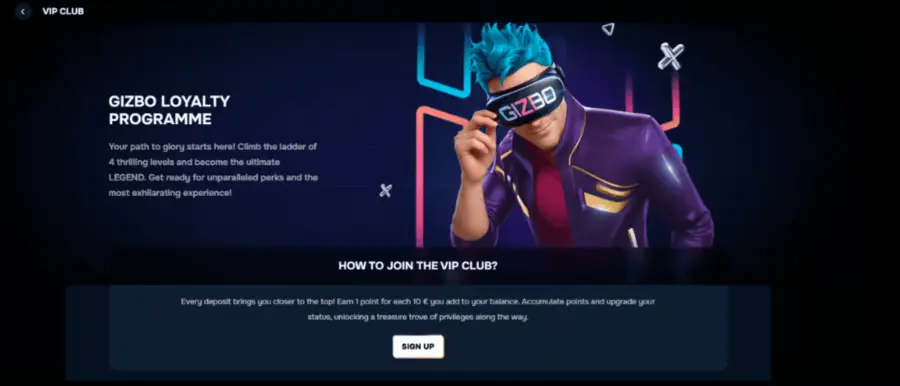 Gizbo Casino kontaktai