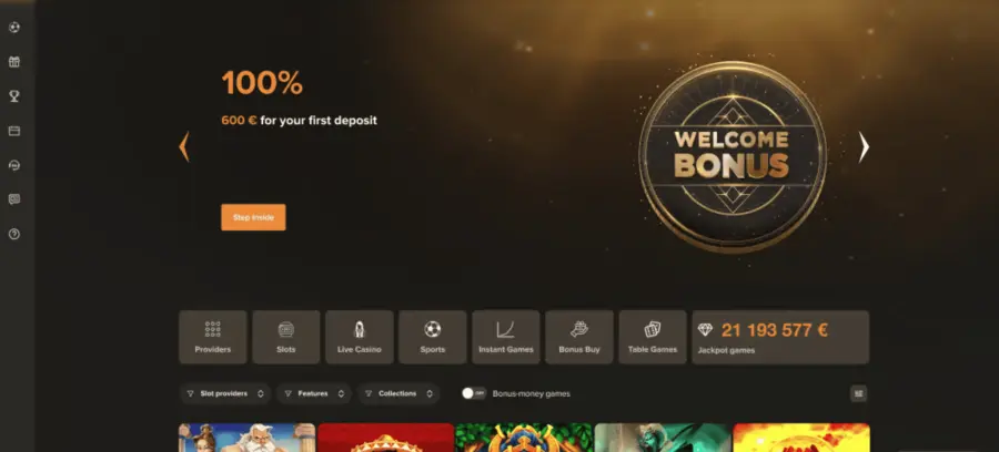 Sol Casino premija